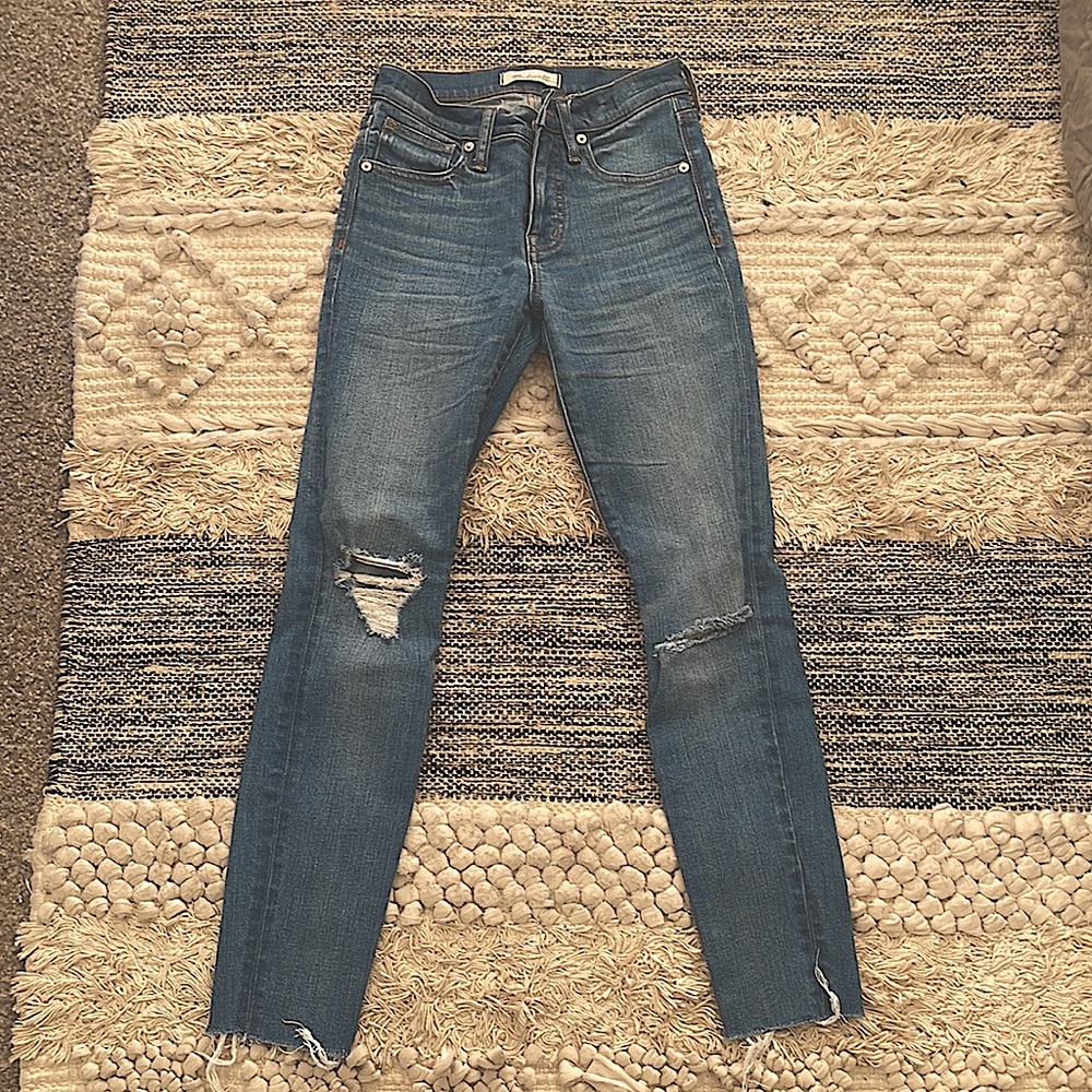 Madewell skinny jeans